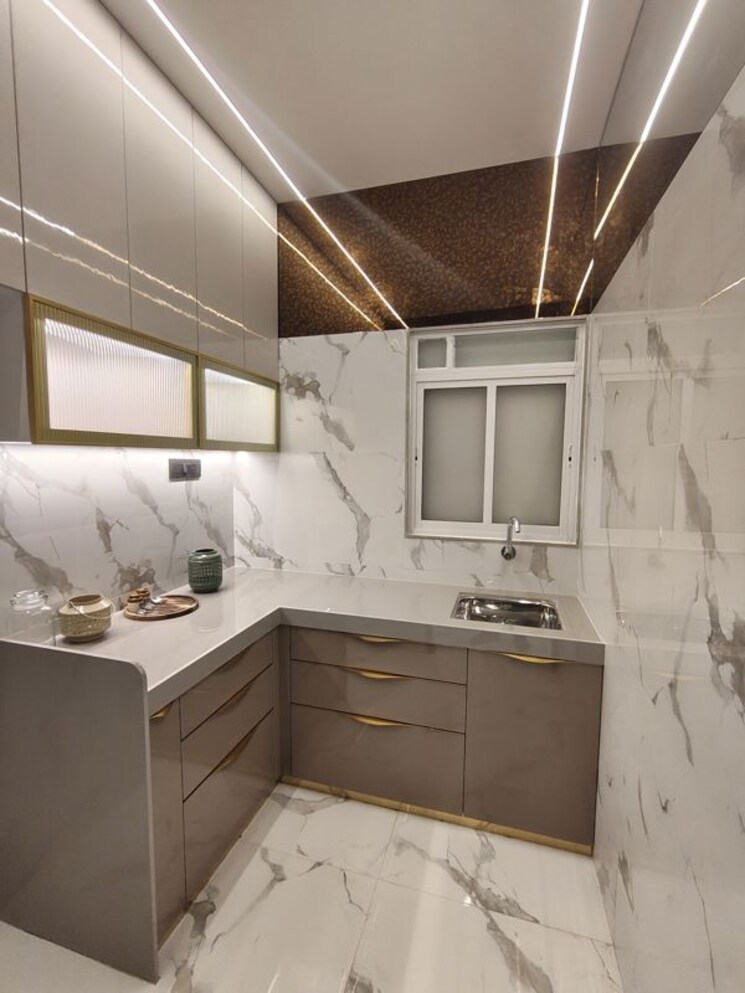 Kitchen, dotom-isle 2 Bedroom 605 Sq.Ft. Apartment In Malad West Mumbai 9865045