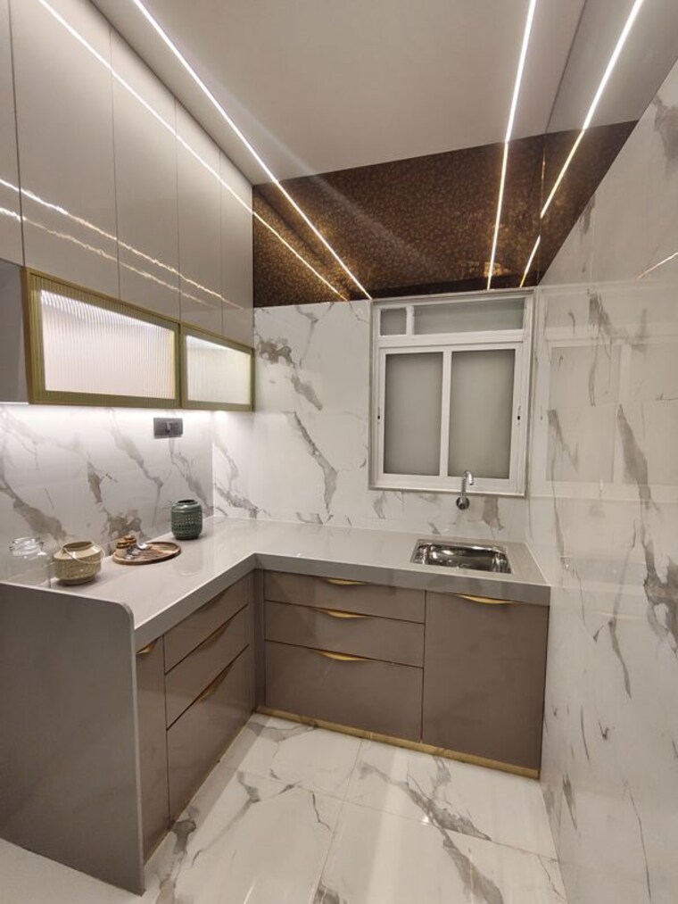 Kitchen, dotom-isle 2 Bedroom 633 Sq.Ft. Apartment In Malad West Mumbai 9865060