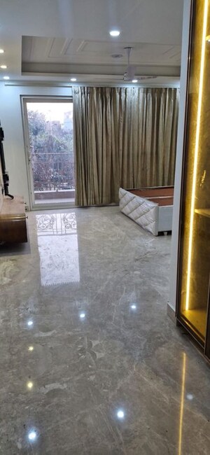Living Room in 3 BHK Builder Floor at Rajouri Garden – for Rent