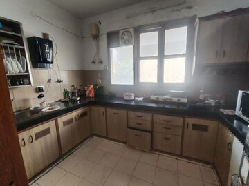 Kitchen in 1 RK Builder Floor at Vasant Apartments, Sector 13 – for Rent