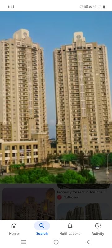 3 BHK + Pooja Room Apartment For Rent in ATS One Hamlet