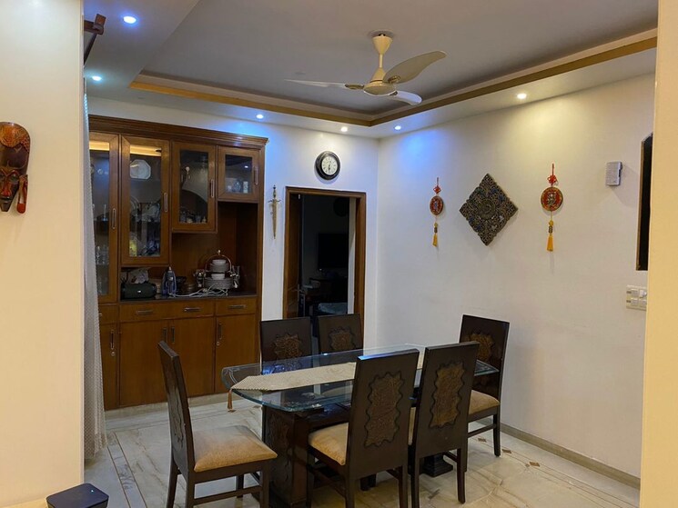Dining area, sector 7 dwarka 3 Bedroom 1500 Sq.Ft. Apartment In Sector 7 Dwarka Delhi 9865096