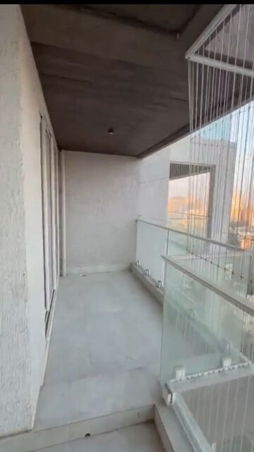 Balcony in 3 BHK Apartment at Shreenathji Celestial Heights, Malad West – for Rent