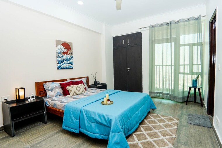 Master Bedroom, gaur-city-2-12th-avenue 2.5 Bedroom 1205 Sq.Ft. Apartment In Sector 16c Greater Noida Greater Noida 9865144