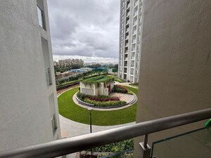 Balcony in 2 BHK Apartment at Runwal The Central Park, Chinchwad – for Rent