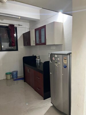 Kitchen in 2.5 BHK Apartment at Mont Vert Tropez, Wakad – for Rent