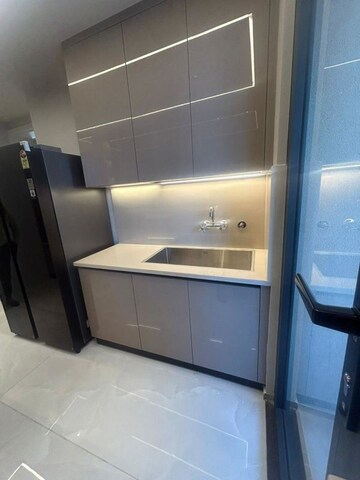 Kitchen in 3 BHK Apartment at International Airport Road – for Sale