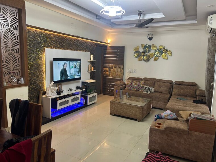 Living Room, paramount-emotions 3.5 Bedroom 1710 Sq.Ft. Apartment In Sector 1 Greater Noida Greater Noida 9429036