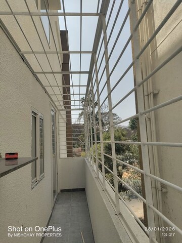 Balcony in 2 BHK Apartment at Kasturi Nagar – for Rent