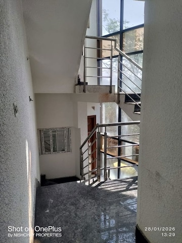 Staircase in 2 BHK Apartment at Kasturi Nagar – for Rent