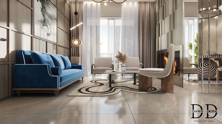 Kitchen, high ground 3 Bedroom 2045 Sq.Ft. Apartment In High Ground Zirakpur 9865222