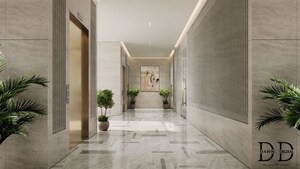 Building Lobby in 3 BHK Apartment at High Ground – for Sale