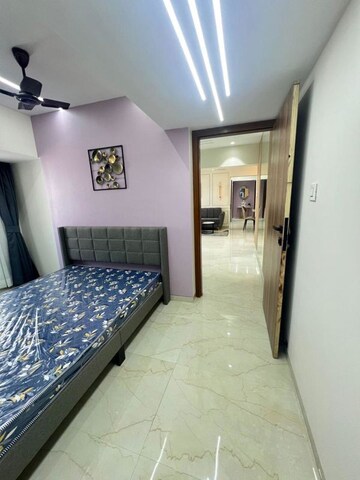 Bedroom in 3 BHK Apartment at Oxford Navrang Oasis, Goregaon West – for Rent