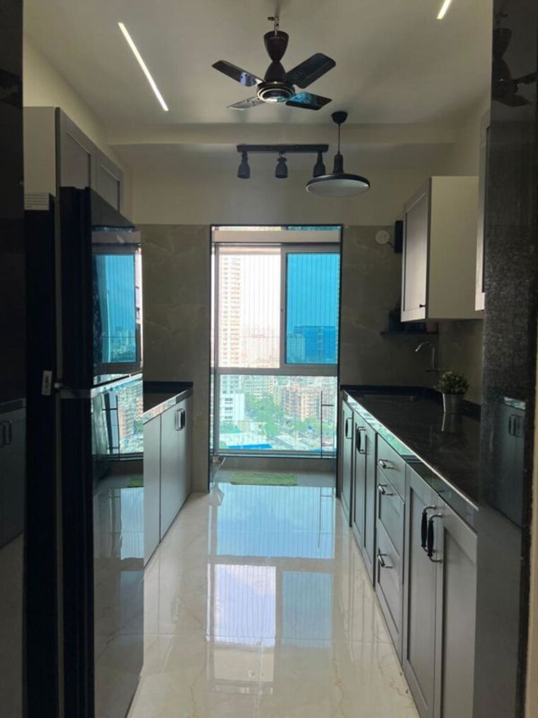 Kitchen, oxford-navrang-oasis 3 Bedroom 1350 Sq.Ft. Apartment In Goregaon West Mumbai 9865180