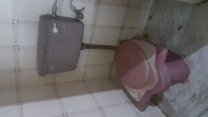 Bathroom in 1 RK Independent House at Rt Nagar – for Rent