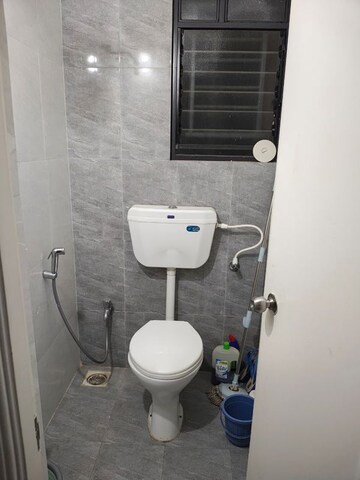 Bathroom in 2 BHK Apartment at GS Silver Square, Hadapsar – for Rent