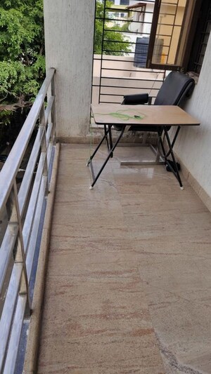 Balcony in 1 RK Independent House at Hrbr Layout – for Rent