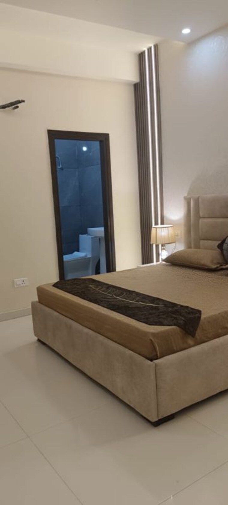 Bedroom, ramgarh bhudda 3 Bedroom 1350 Sq.Ft. Apartment In Ramgarh Bhudda Zirakpur 9865553