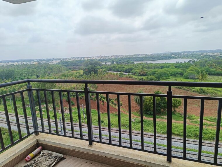 Balcony, shriram-suhaana 2 Bedroom 1270 Sq.Ft. Apartment In Yelahanka Bangalore 9866126