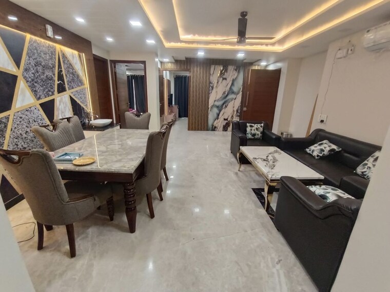 Master Bedroom, global-foyer 1 Bedroom 1000 Sq.Ft. Builder Floor In Sector 43 Gurgaon 9866372