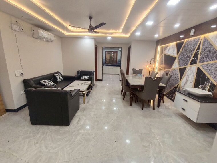 Master Bedroom, global-foyer 1 Bedroom 1000 Sq.Ft. Builder Floor In Sector 43 Gurgaon 9866372