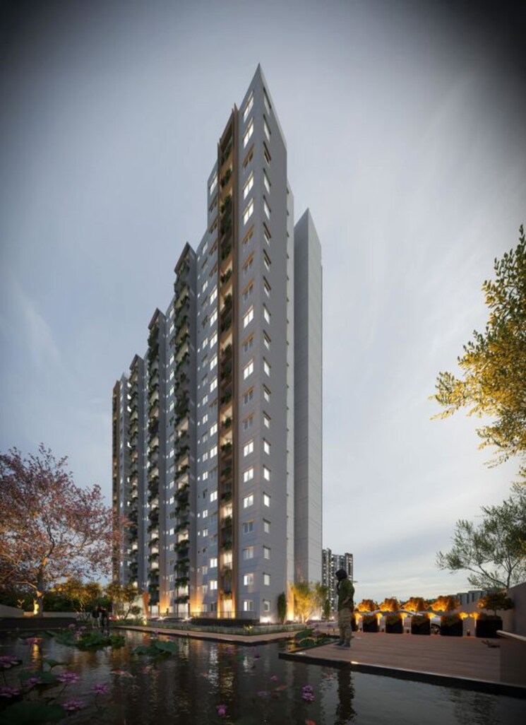 Exterior View, sowparnika-whispering-petals 3 Bedroom 1187 Sq.Ft. Apartment In Hoskote Bangalore 9866434