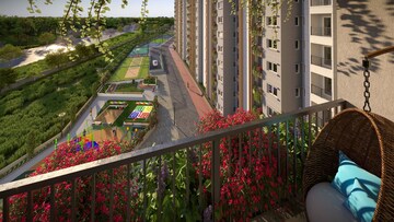 Balcony in 3 BHK Apartment at Sowparnika Whispering Petals, Hoskote – for Sale