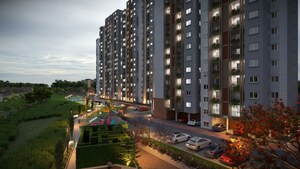 3 BHK Apartment – Exterior View View at Sowparnika Whispering Petals, Hoskote - for Sale
