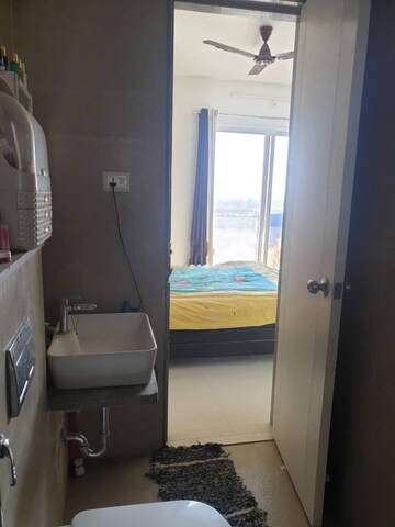 Bathroom in 2 BHK Apartment at Rohan Ananta Phase 1, Tathawade – for Rent