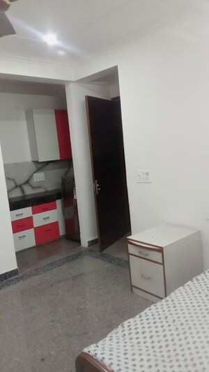 Staircase in 1 RK Builder Floor at Chattarpur – for Rent