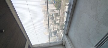 Balcony in 3 BHK Apartment at Shreenathji Celestial Heights, Malad West – for Rent
