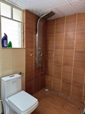 Bathroom in 2 BHK Apartment at Megapolis Sangria Towers, Hinjewadi – for Rent