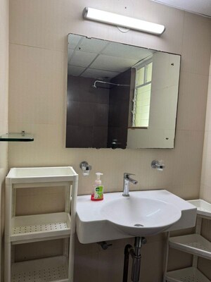 Bathroom in 2 BHK Apartment at Megapolis Sangria Towers, Hinjewadi – for Rent