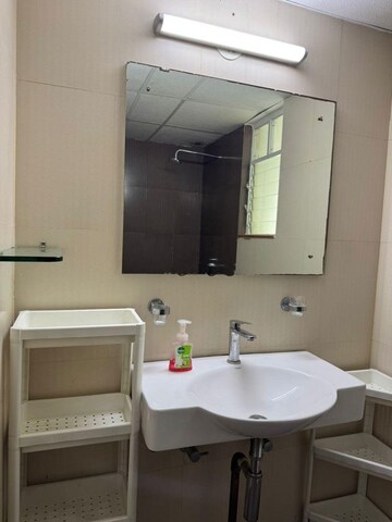 Bathroom in 2 BHK Apartment at Megapolis Sangria Towers, Hinjewadi – for Rent