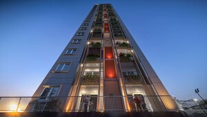 2 BHK Apartment – Exterior View View at Sowparnika Whispering Petals, Hoskote - for Sale