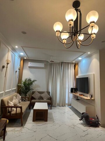 Living Room in 3 BHK Apartment at Mahindra Aura Phase III, Sector 110a – for Rent