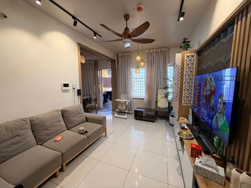 Living Room in 2 BHK Apartment at Kolte Patil R1 Life Republic, Hinjewadi – for Rent