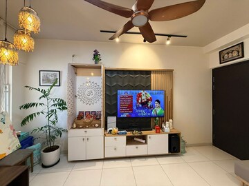 Living Room in 2 BHK Apartment at Kolte Patil R1 Life Republic, Hinjewadi – for Rent