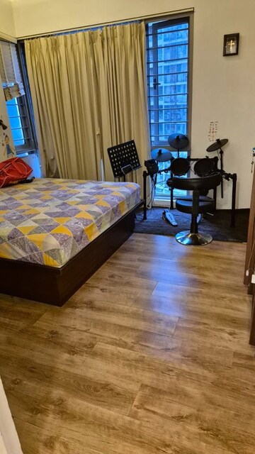 Bedroom in 3.5 BHK Apartment at Wadhwa Imperial Heights, Goregaon West – for Rent