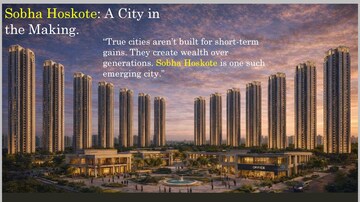 2 BHK Apartment – Exterior View View at Hoskote - for Sale