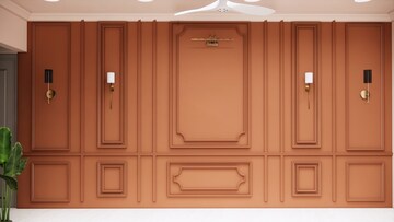 Building Lobby in 4 BHK Apartment at Swastika Residency Indiranagar, Indiranagar – for Rent