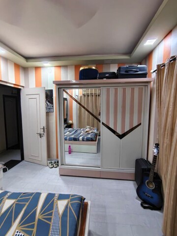 Master Bedroom in 2 BHK Apartment at Wadhwa Imperial Heights, Goregaon West – for Rent