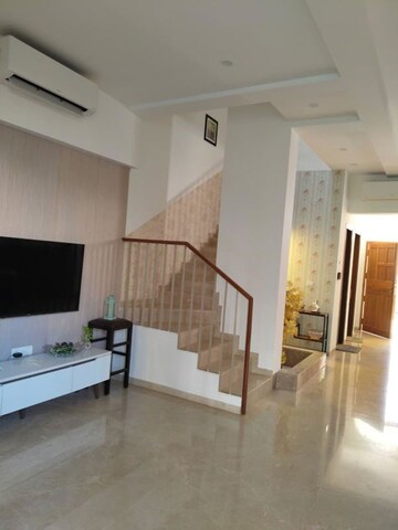 Living Room in 4 BHK Villa at Lodha Belmondo, Gahunje – for Rent