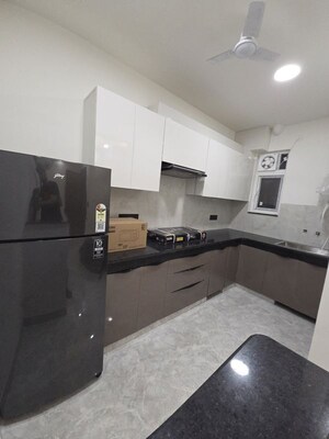 Kitchen in 3 BHK Builder Floor at Ansal Sushant Apartments, Sushant Lok I – for Rent