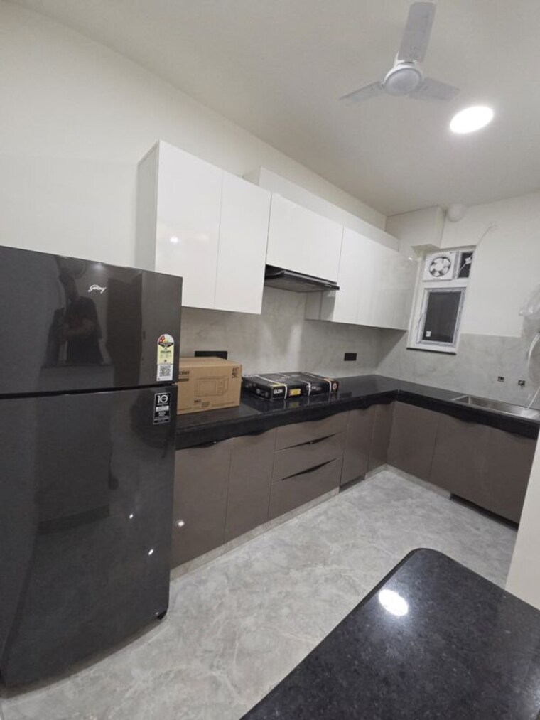 Kitchen, ansal-sushant-apartments 3 Bedroom 215 Sq.Ft. Builder Floor In Sushant Lok I Gurgaon 9867059