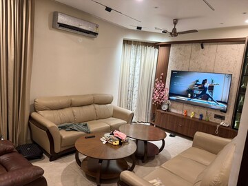 Living Room in 4 BHK Apartment at Dwarika Raj Garden City, Raj Nagar Extension – for Sale