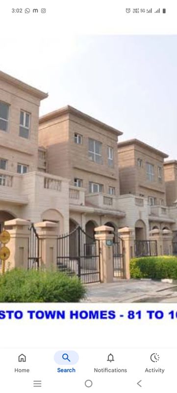 4 BHK + Pooja Room,Servant Room,Study Room,Extra Room Apartment For Rent in Jaypee Augusta Town Homes