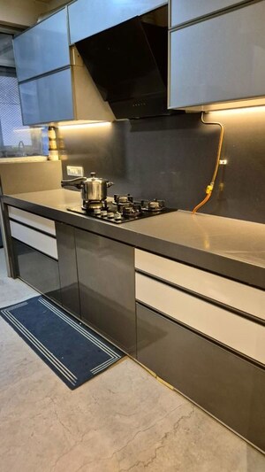 Kitchen in 5 BHK Apartment at Kalpataru Radiance, Goregaon West – for Rent