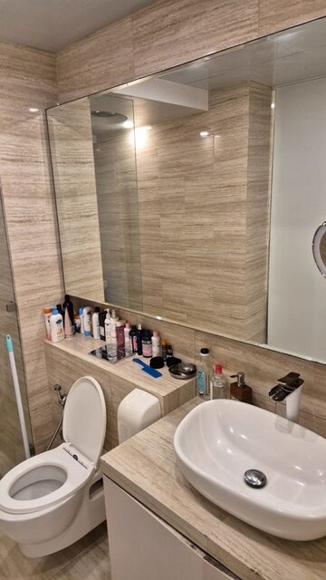 Bathroom in 5 BHK Apartment at Kalpataru Radiance, Goregaon West – for Rent