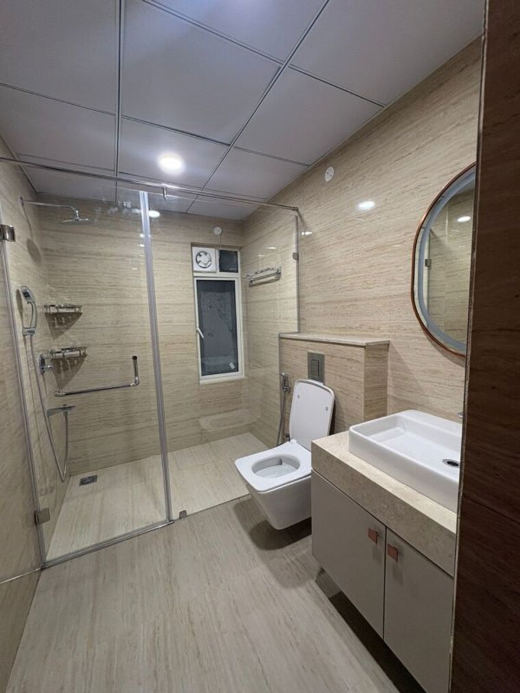 Bathroom, aurobindo-kohinoor 3 Bedroom 2200 Sq.Ft. Apartment In Serilingampally Hyderabad 9867031